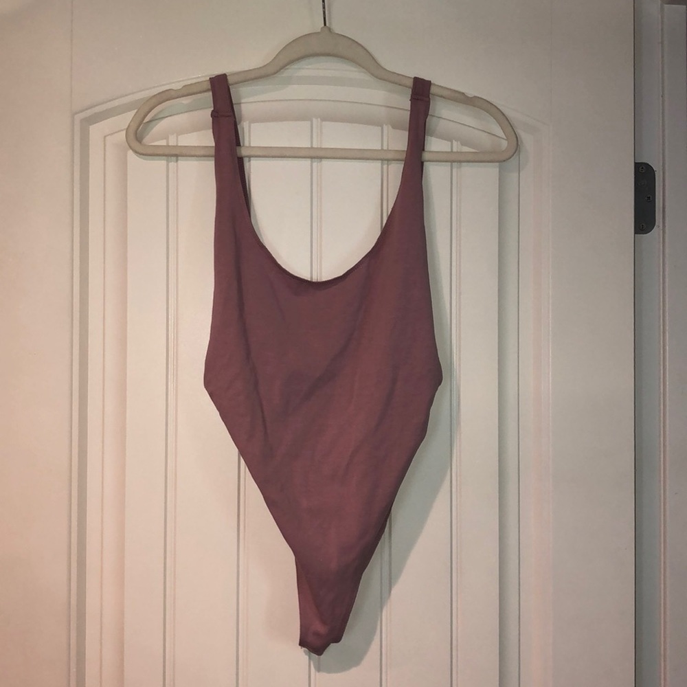 ASOS backless thong bodysuit